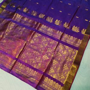 Banarsi Silk Gadwal Saree