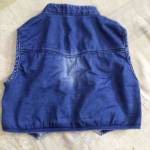 Beautiful Denim Short Coaty