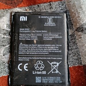 Mi 9 power Battery