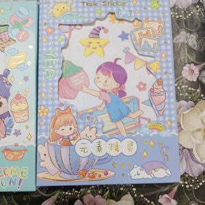 Cute 20 Sticker Sheets😍 (BLUE💙)