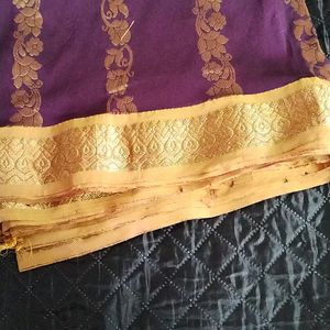 Samuthrika Silk New  Not Used No Blouse