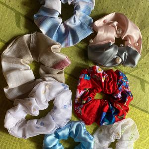 Scrunchie Pack Of 7