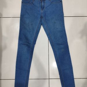 Blue Mid rise Denim Jeans