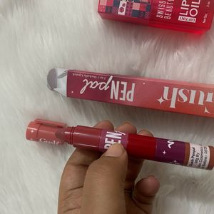 Gush Beauty Pen-pal And Swiss Beaut Lip Oil