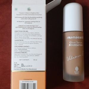 Mamaearth Glow Serum Foundation with Vitamin C & T