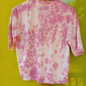 Pink And Offwhite T-shirts (Women)