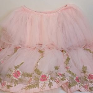 Baby Pink Gown For Wedding