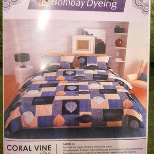 New,Branded(Bombay Dyeing)Double Bed Cover