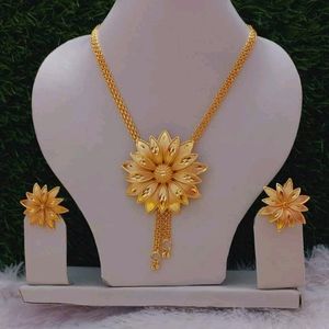 Gold Plated Jewellery Set ( 1 Pack )