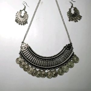 Oxidised Alloy Jewelery Set