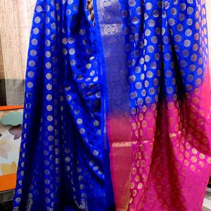 Brand New Banarasi Saree With Attached Bp