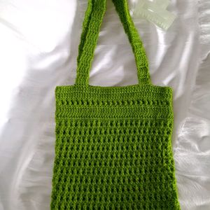 Olive Green Totte Bag