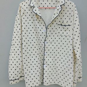 Polka Dot Tee For Sleepwear