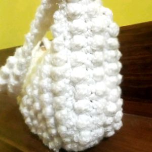 Popcorn Stitch Handbag