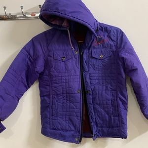 Jnisex Purple Jacket For Kid