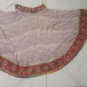 White Traditional Chaniya Choli