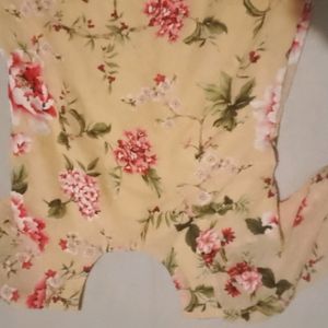 Floral Chiffon Top