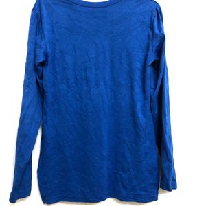 Nike Blue Long Sleeve T Shirt