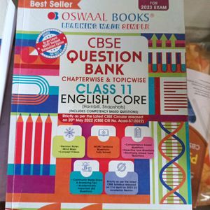 Oswal Class 11 English Core, Question Bank