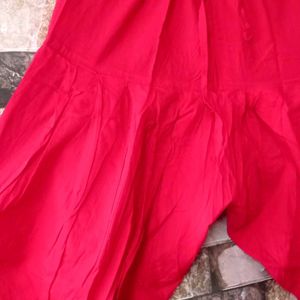 Strawberry Red 🍒 Salwar Unused