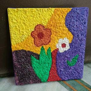 Canvas Based Textured Wall Decor