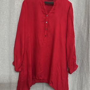 Westside Red Tunic / Short Kurti