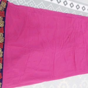 Ethnic Rose Saree