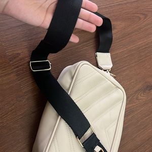 Beige Slingbag