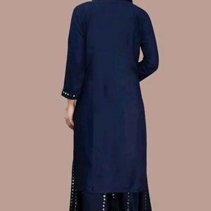 Very Low Price Brand New Mirror Work Kurti Garara