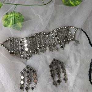 Oxidised  Necklace  Set