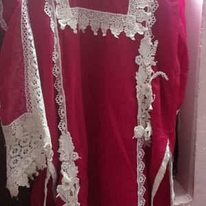 Pant Kurta Dupatta Suit