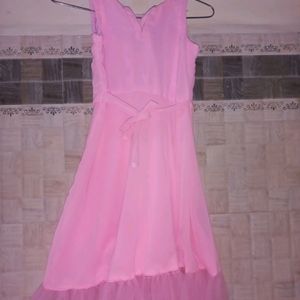 A Baby Pink Dress