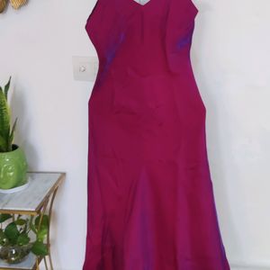 Magenta Long Dress