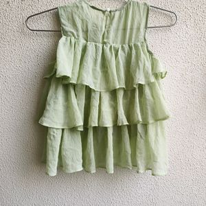 Chiffon Frill Top