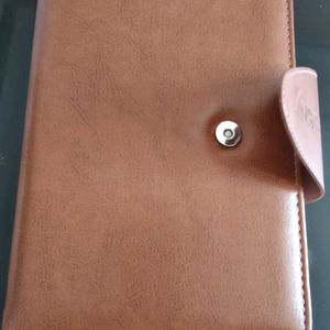 Diary With Leather Cover