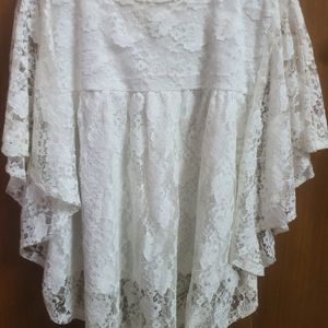 ✨️✨️Price DROP✨️✨️White Lace Top