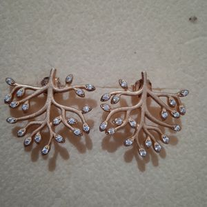 Malabar Rose Gold SP925 Silver Earrings/Studs