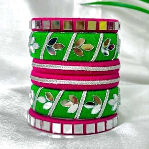 Green Pink Bangles 💚💗