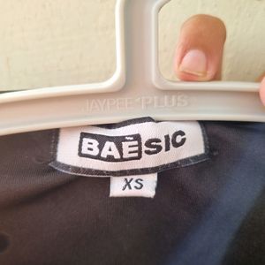 BAESIC Black Eye Cut- Out Tee