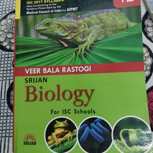 Srijan ISC Biology Textbook Veer Bala Rastogi