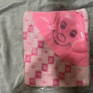 New Pink Cute Baby Towel.