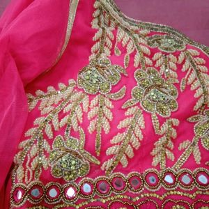 Anarkali With Skurt And Dupatta