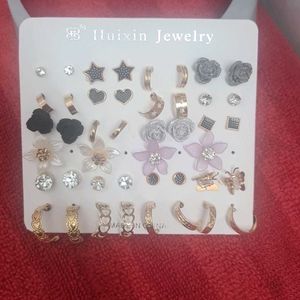 Pack Of 24 Earrings Set