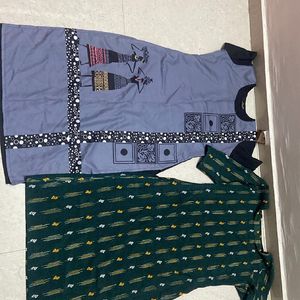 Kurti Combo With Free Plazo