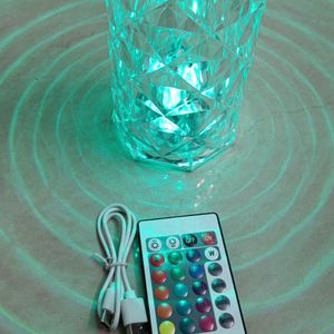 Crystal Color Changing Touch Lamp