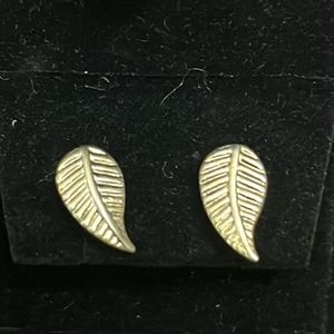 Golden Casual Earrings