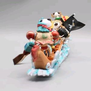 The Straw Hat Pirates Bust Dragon Boat Scene