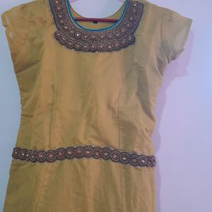 Green Ethnic Gown