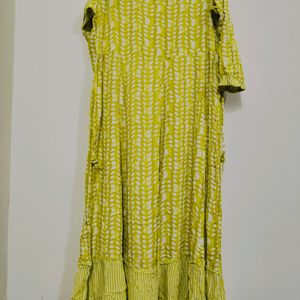 BEAUTIFUL COTTON YELLOW TOP FOR WOMEN!!