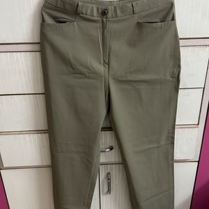 Formal Olive Pants